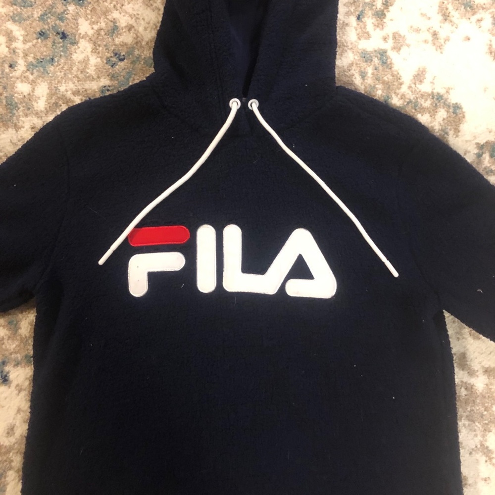 Fila Sherpa hoodie